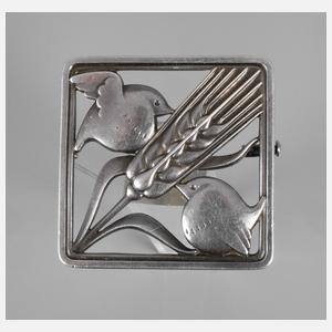 Georg Jensen Vogelbrosche