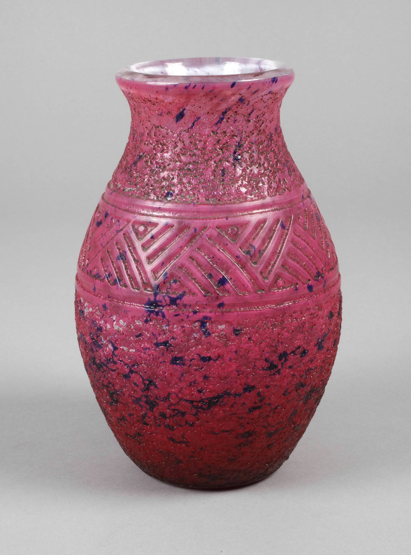 Daum Nancy Ätzglasvase