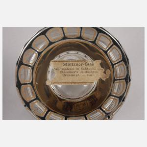 Pokalglas mit Emailmalerei