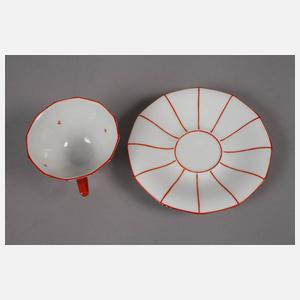 Fraureuth Mokkatasse Art déco