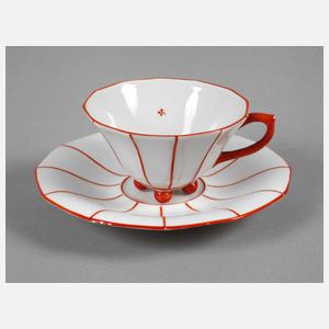 Fraureuth Mokkatasse Art déco