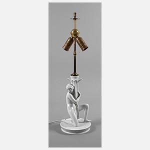 Rosenthal figürlicher Lampenfuß Art déco