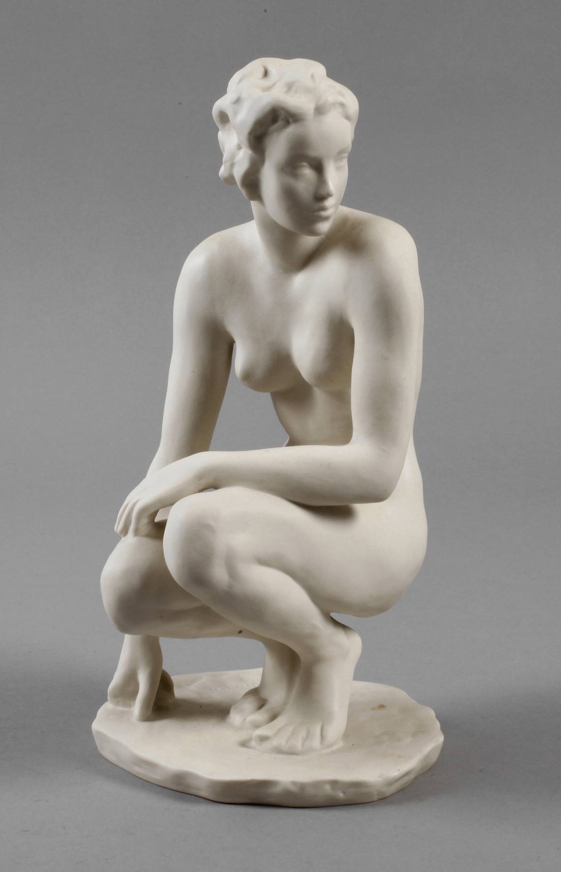 Rosenthal Fritz Klimsch ”Hockende”