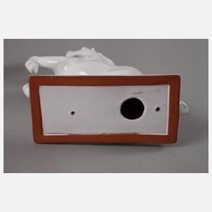 Paar springende Pferde