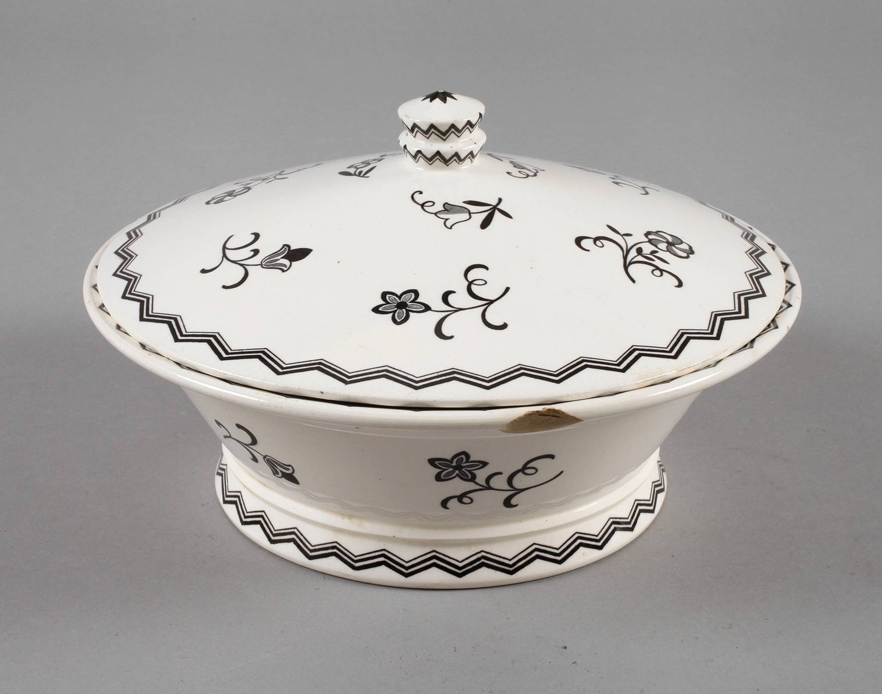 Wächtersbach Deckeldose Art déco