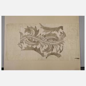 Dagobert Peche, attr., Tapetenentwurf