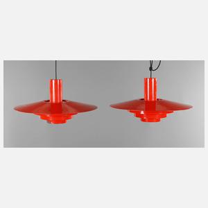 Paar Pendelleuchten Falcon