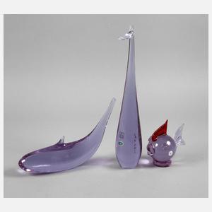 Böhmen drei stilisierte Tierfiguren