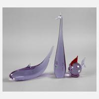 Böhmen drei stilisierte Tierfiguren111