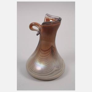 Erwin Eisch drei Vasen Studioglas