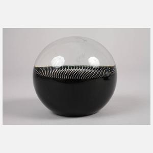 Großer Paperweight und Aschenschale