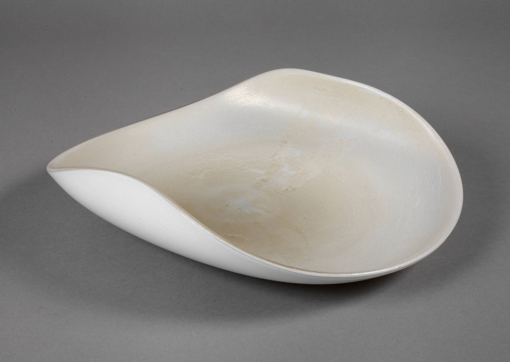 Murano Schale ”Lattimo oro e relato”