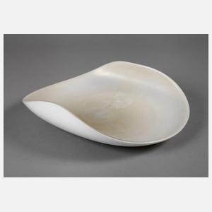 Murano Schale ”Lattimo oro e relato”