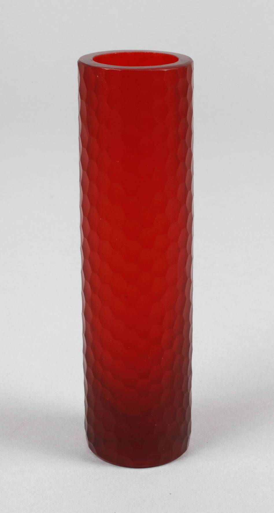 Murano Stangenvase Bienenwabendekor