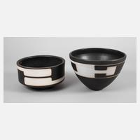 Hildegard Eggemann zwei Keramikschalen111