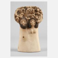 Moderne Keramik Adam und Eva111