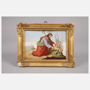 Christliche Porzellanbildplatte