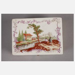 Barocke Tabatiere mit Goldmontierung