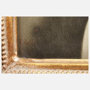 KPM Berlin große Portraitbildplatte