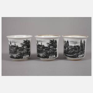 Biedermeier Ansichtenservice