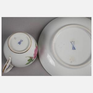 Meissen zwei Mokkatassen