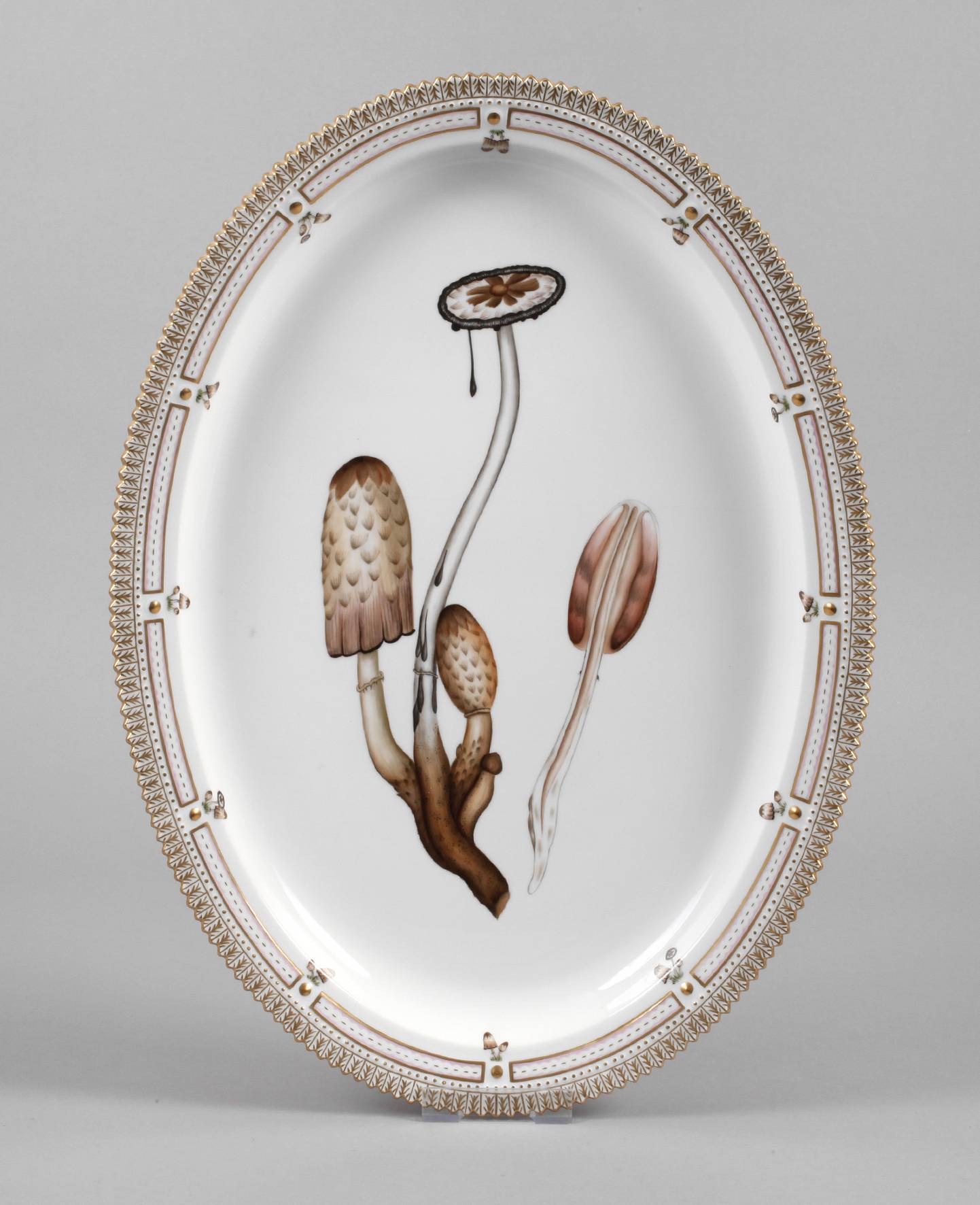 Copenhagen große Vorlegeplatte Flora Danica