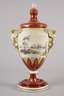 Potschappel Dresden Deckelamphore