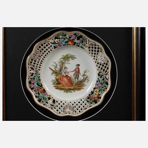 Dresden gerahmter Teller Helena Wolfsohn