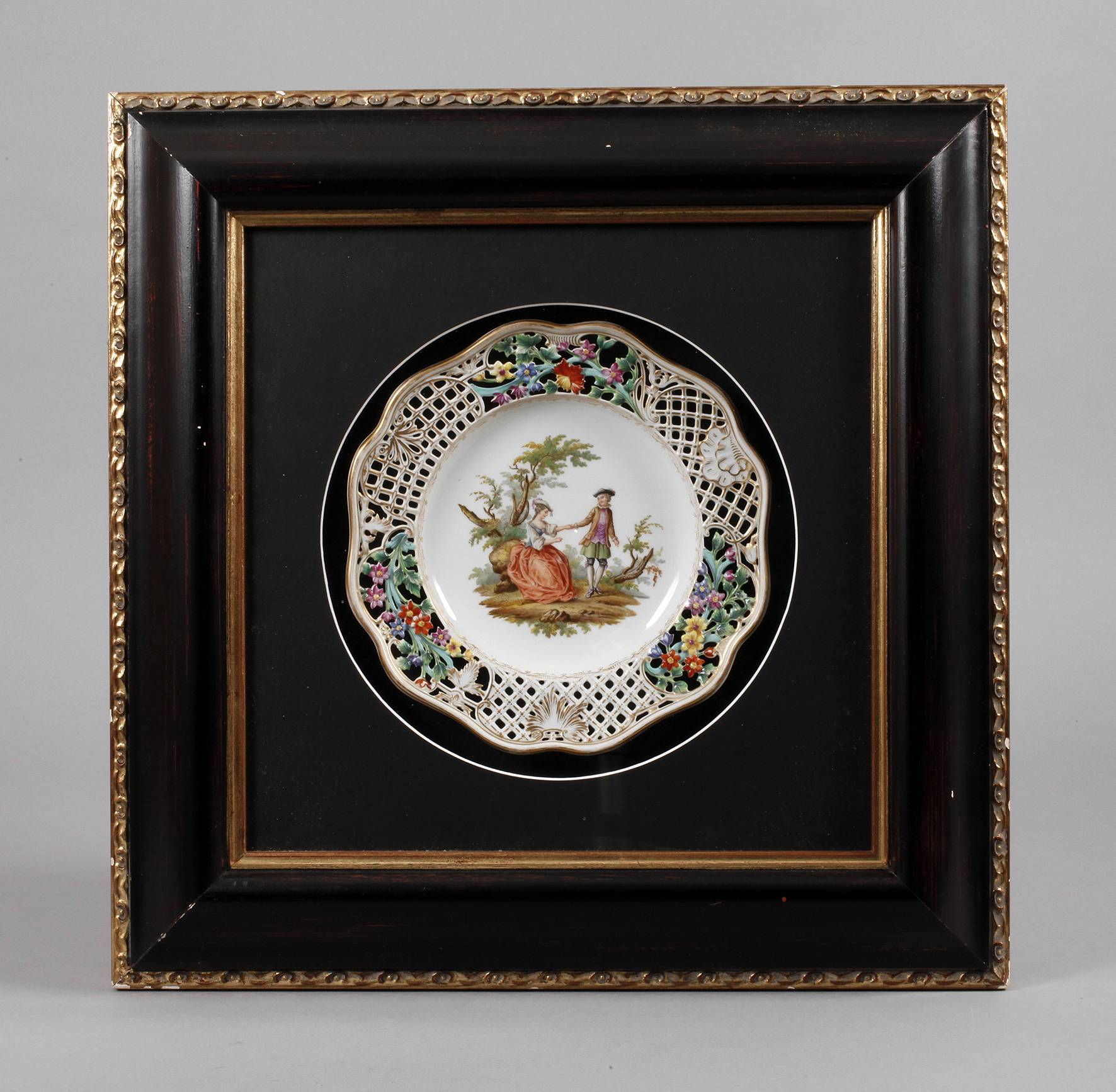 Dresden gerahmter Teller Helena Wolfsohn