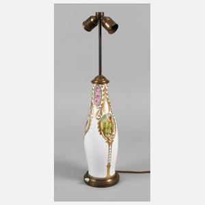 Fraureuth Tischlampe mit Vogelmotiven