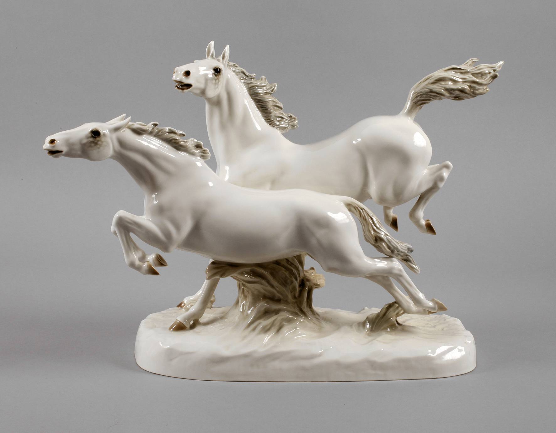 Hutschenreuther große Pferdegruppe