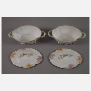 Hutschenreuther großes Jugendstil-Speiseservice