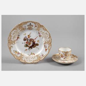 KPM Berlin Mokkagedeck ”1. Potsdam'sches”