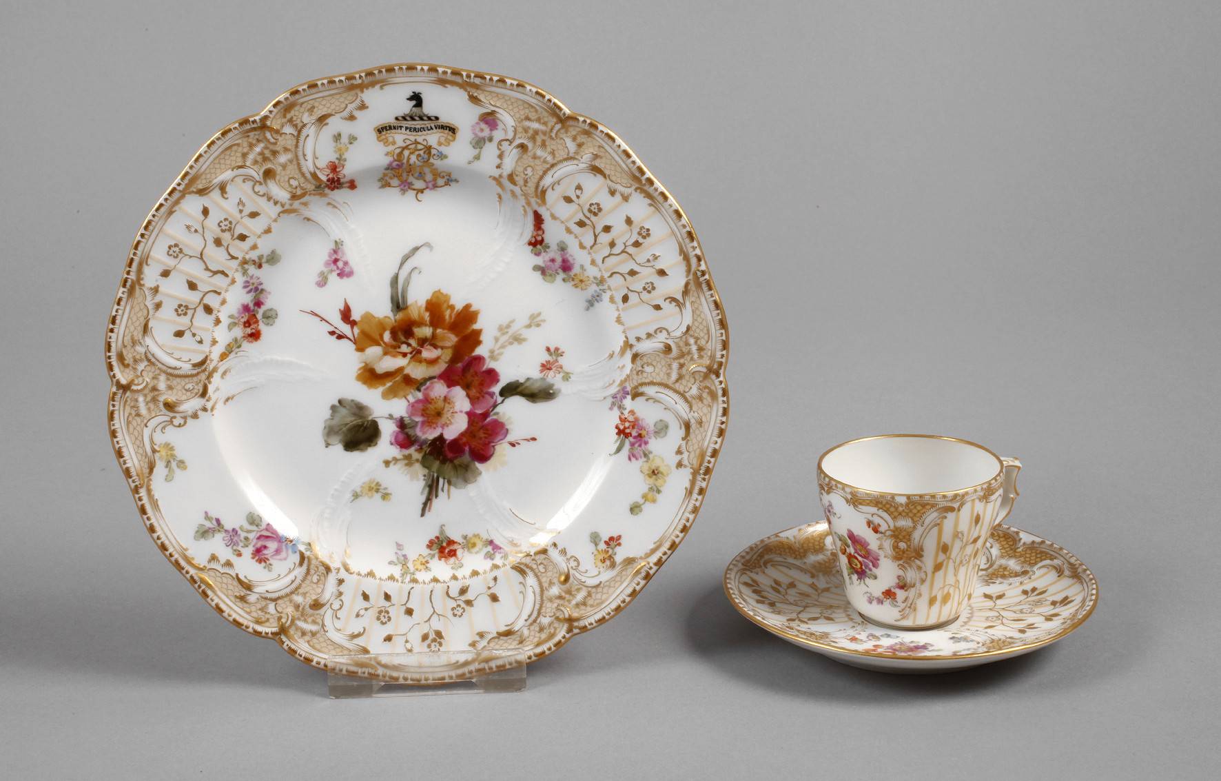 KPM Berlin Mokkagedeck ”1. Potsdam'sches”