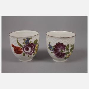 Ludwigsburg acht Teile Schuppendekor