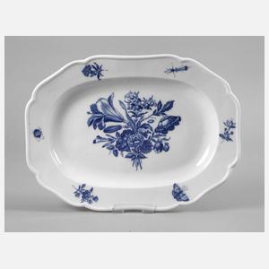 Meissen Vorlegeplatte Blaumalerei