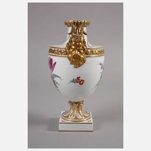Meissen Amphorenvase mit Bacchanten