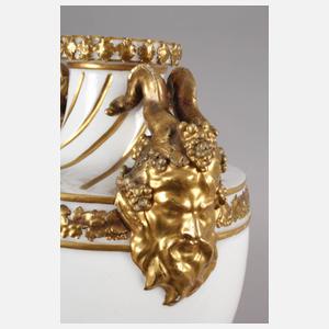 Meissen Amphorenvase mit Bacchanten