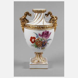 Meissen Amphorenvase mit Bacchanten