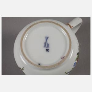 Meissen Deckeltasse Marcolinizeit