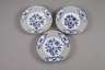 Meissen sechs Flechtrandteller Zwiebelmuster
