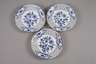 Meissen sechs Flechtrandteller Zwiebelmuster