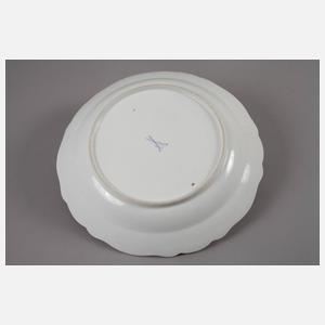 Meissen Teller Weinlaub mit Gold