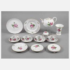 Meissen Service Rote Rose