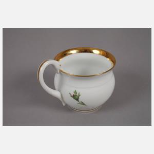 Meissen zwei Gedecke Rote Rose