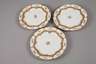 Meissen sechs Prunkteller B-Form
