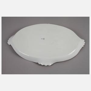 Meissen Tablett Blütenbukett