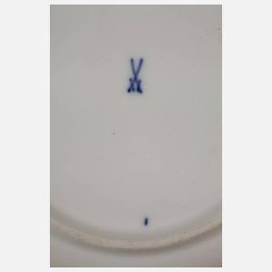 Meissen Gedeck Blaumalerei