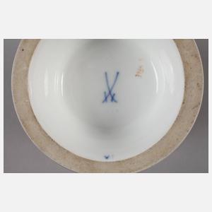 Meissen Trichtervase Kobaltfond