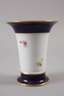 Meissen Trichtervase Kobaltrand